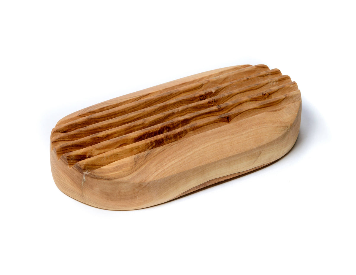 Les Choses Simples Olive Wood Soap Dish