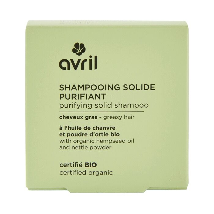 AVRIL Purifying Solid Shampoo for Oily Hair – 60 g
