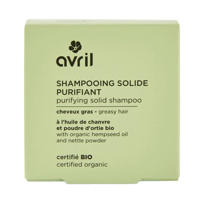 AVRIL Purifying Solid Shampoo for Oily Hair – 60 g