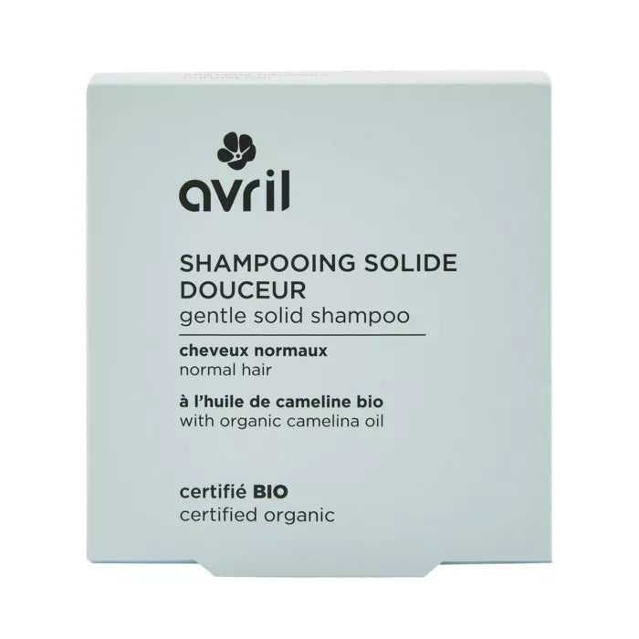 AVRIL Gentle Solid Shampoo for Normal Hair – 60 g