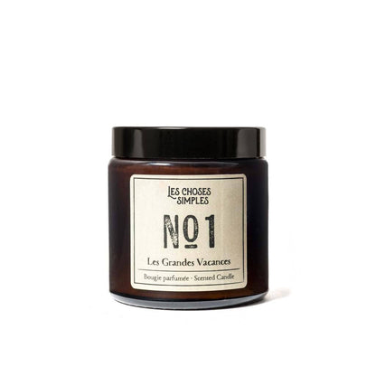 Les Choses Simples Small Scented Soy-Wax Candle – Nr1 (Amber)