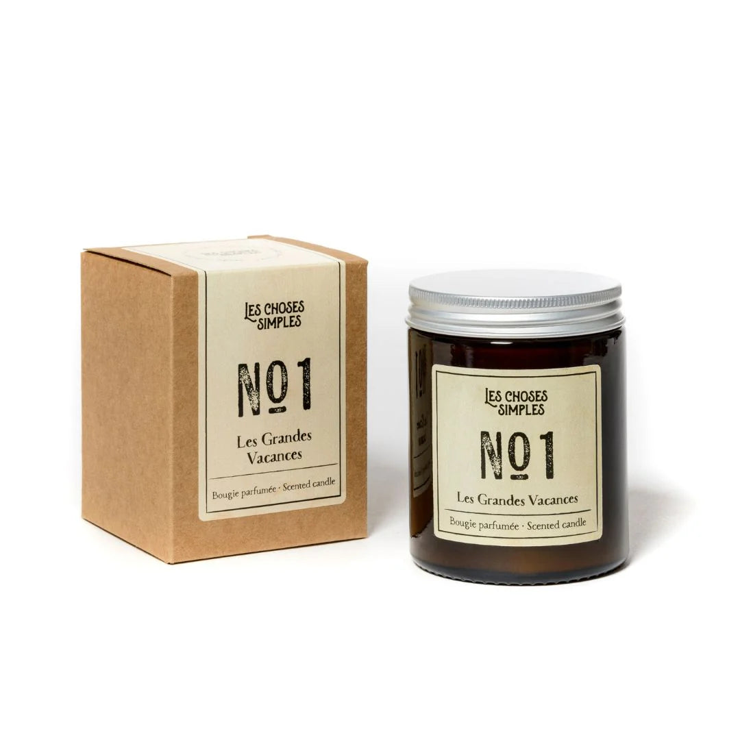 Les Choses Simples Small Scented Soy-Wax Candle – Nr1 (Amber)
